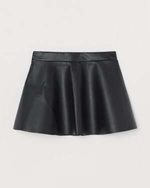 Faux Leather Skirt